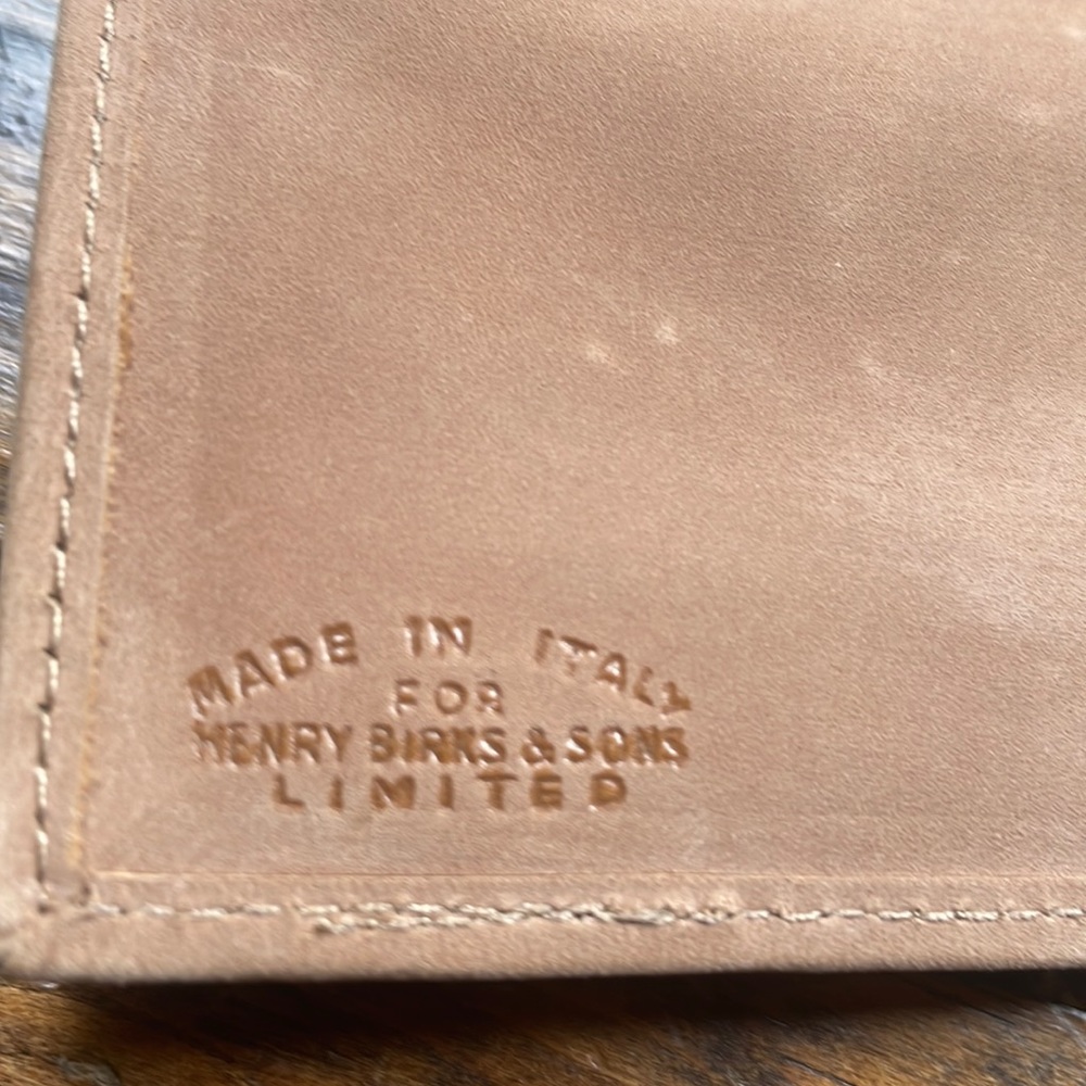 Vintage Jewelry Pouch Henry Birks and Sons